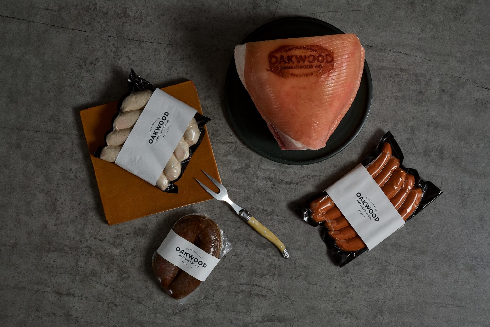 Oakwood Smallgoods Co's delicious wares.